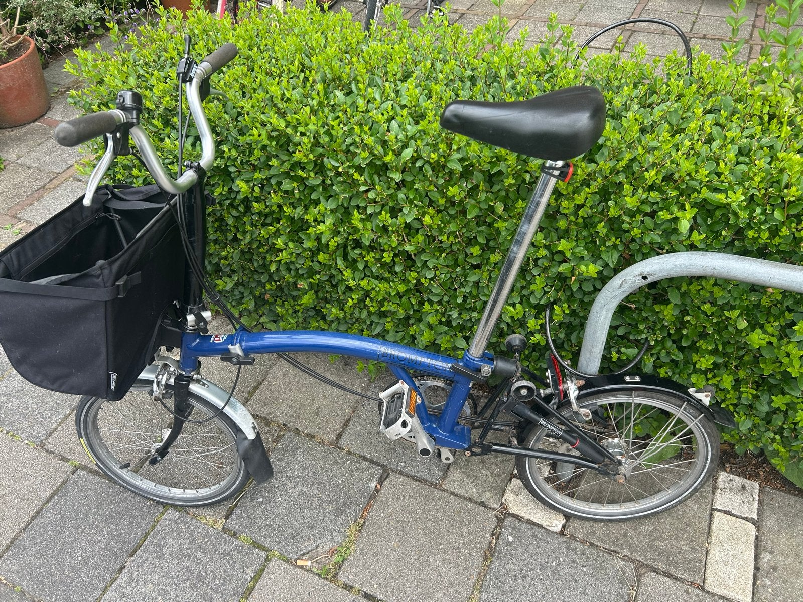 Brompton vouwfiets - Flink gebruikt maar in prima staat, Fietsen en Brommers, Fietsen | Vouwfietsen, Ophalen, Gebruikt, Brompton