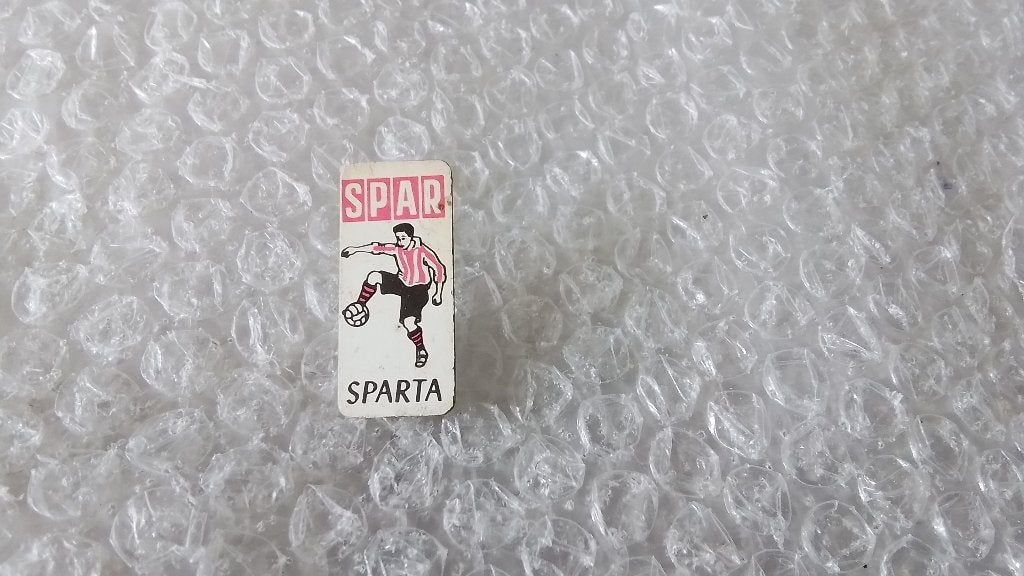 Voetbalclub sparta speldje, Ophalen of Verzenden, Gebruikt, Sport