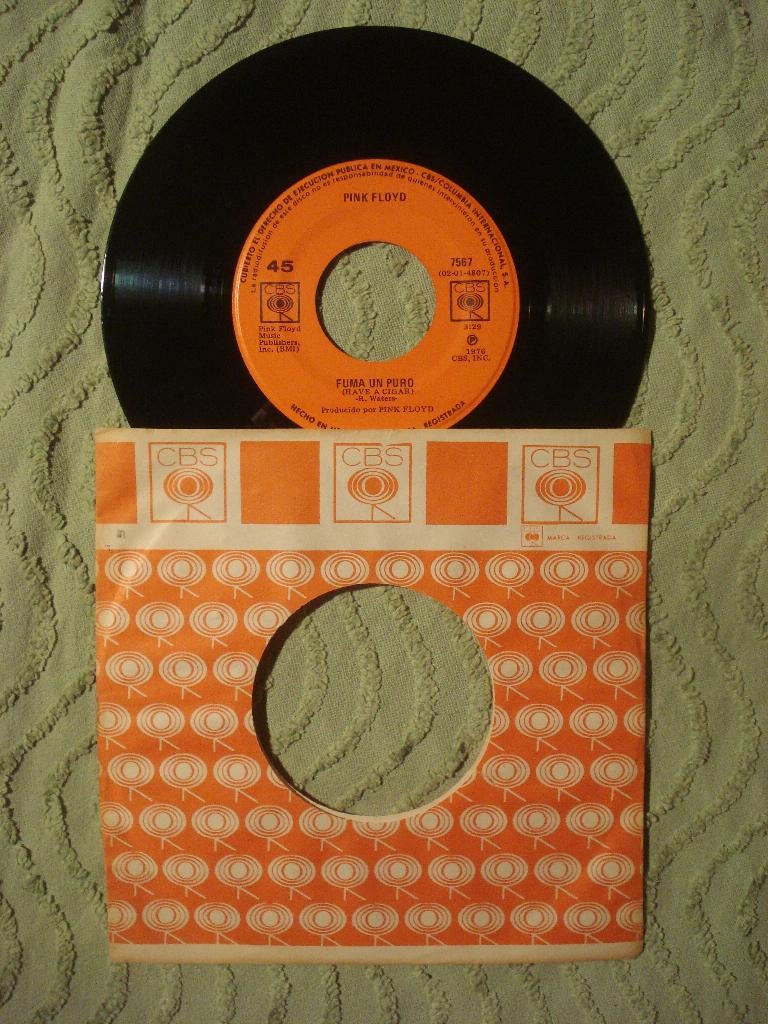 Pink Floyd 7" Vinyl Single: ‘Have a cigar’ (Mexico), Gebruikt, 7 inch, Single, Ophalen of Verzenden