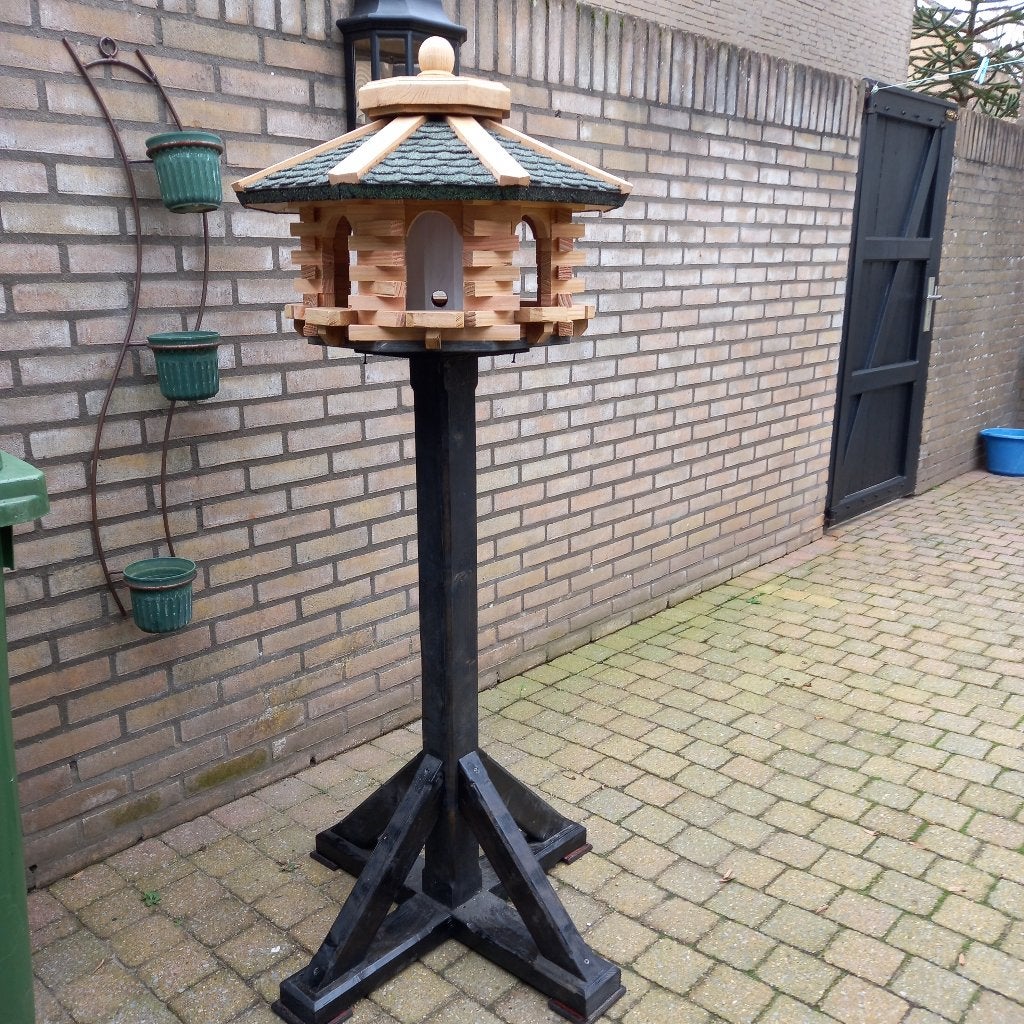 vogel voederhuis op standaard, Tuin en Terras, Ophalen of Verzenden, Nieuw