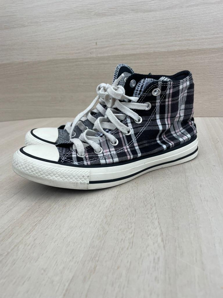 Converse All Star High Top Sneakers - Maat 39, Kleding | Dames, Schoenen, Ophalen of Verzenden, Zo goed als nieuw, Zwart, Sneakers of Gympen