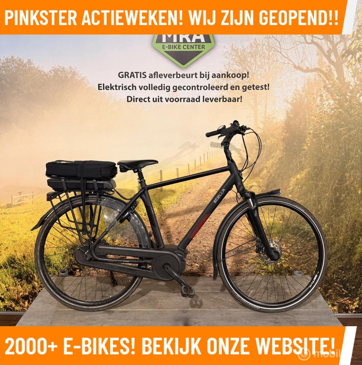 Stella Vicenza Elektrische fiets met BOSCH midden motor!, 51 tot 55 cm, Overige merken