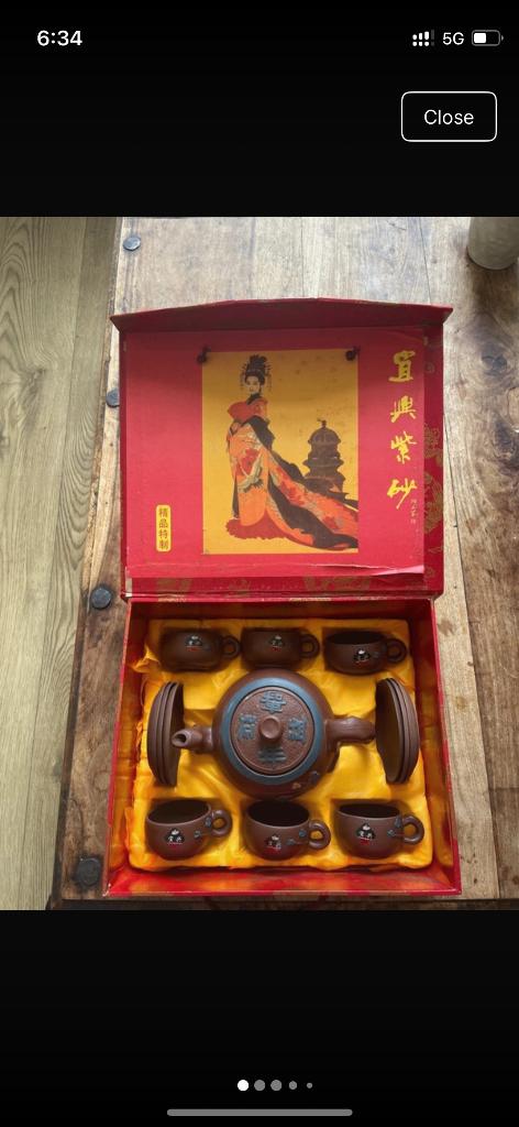 Chineese handgemaakte thee pot set, Ophalen of Verzenden, Nieuw, Overige stijlen, Overige typen