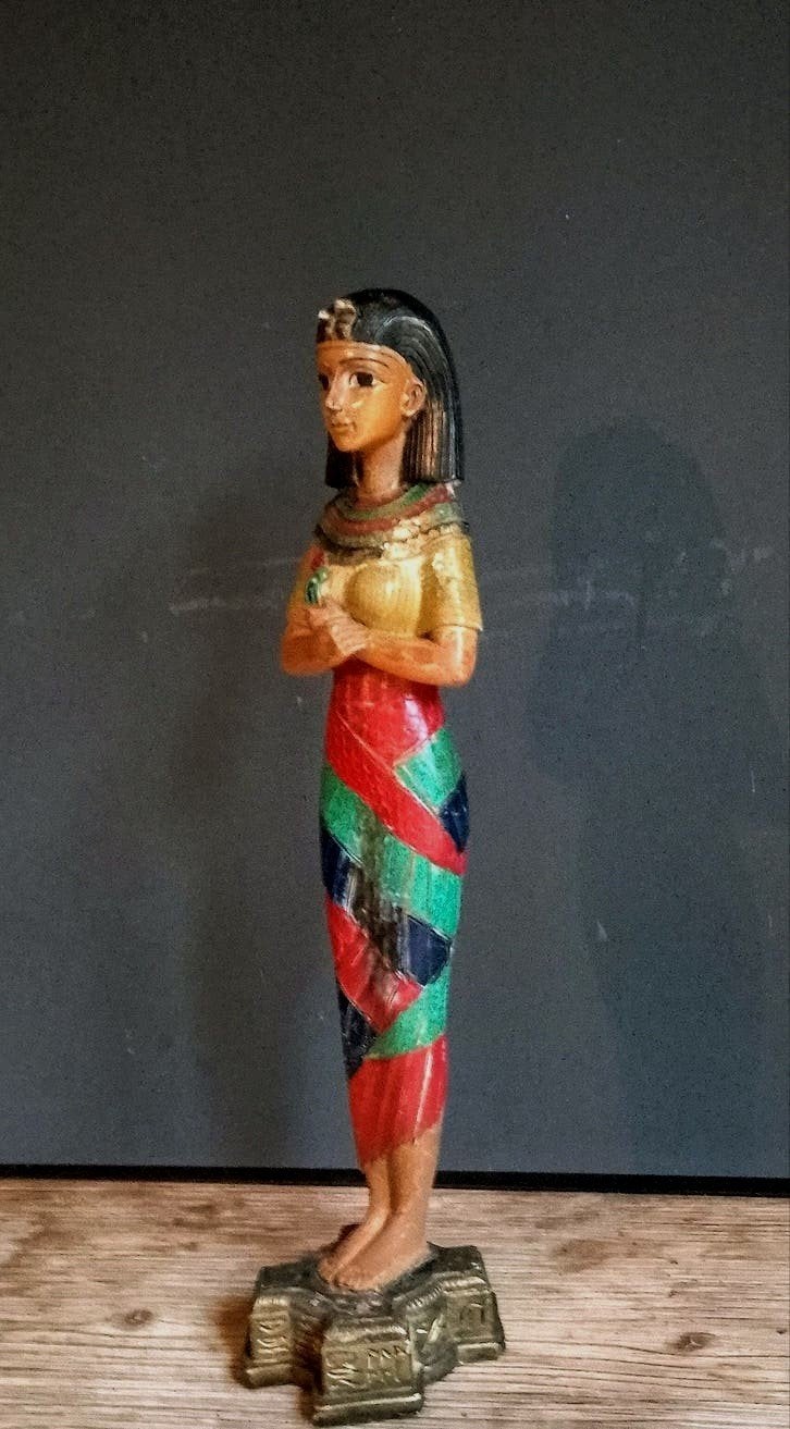 Oud Egyptische beeld Isis, Ophalen of Verzenden, Gebruikt