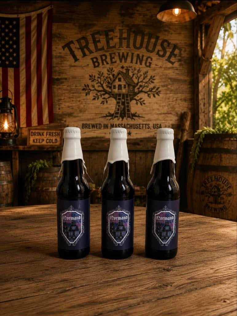 Treehouse Brewing Zeldzaam!, Verzamelen, Biermerken, Ophalen of Verzenden, Zo goed als nieuw, Flesje(s), Overige merken