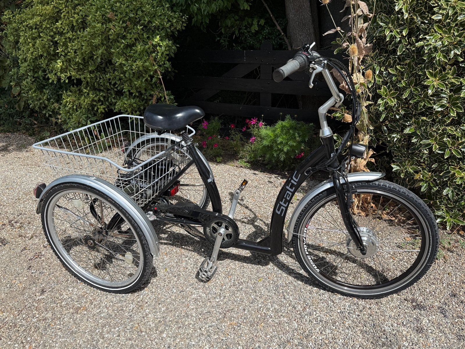 Static elektrische driewielfiets – nieuwe motor en display, Fietsen en Brommers, Elektrische fietsen, Gebruikt, Minder dan 47 cm