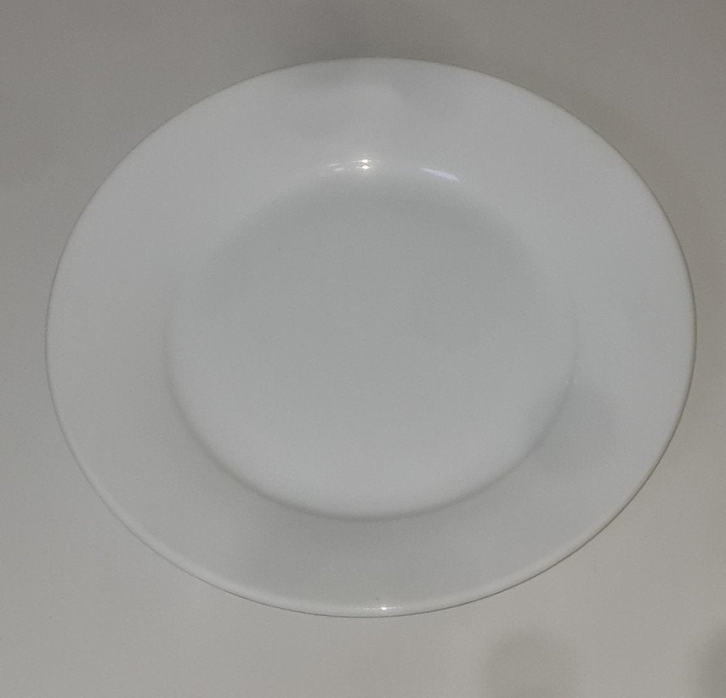 191x Athena Hotelware borden Porselein (25,5 cm) – Horeca, Ophalen, Zo goed als nieuw, Bord(en), Overige stijlen