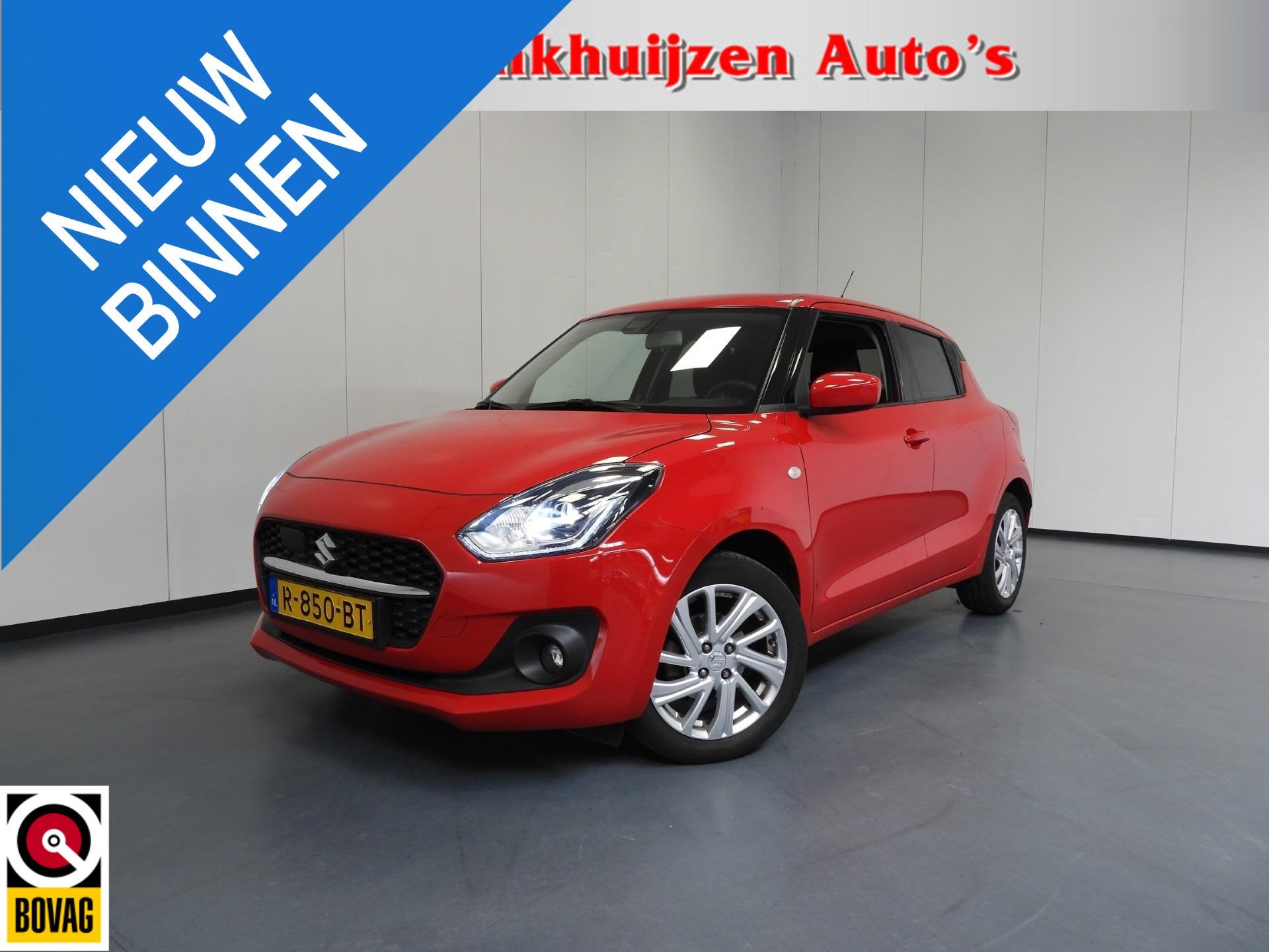 Suzuki Swift 1.2 Select Smart Hybrid NAVI-APP/CAMERA/AIRCO/L, Auto's, 83 pk, Stof, Gebruikt, 4 cilinders