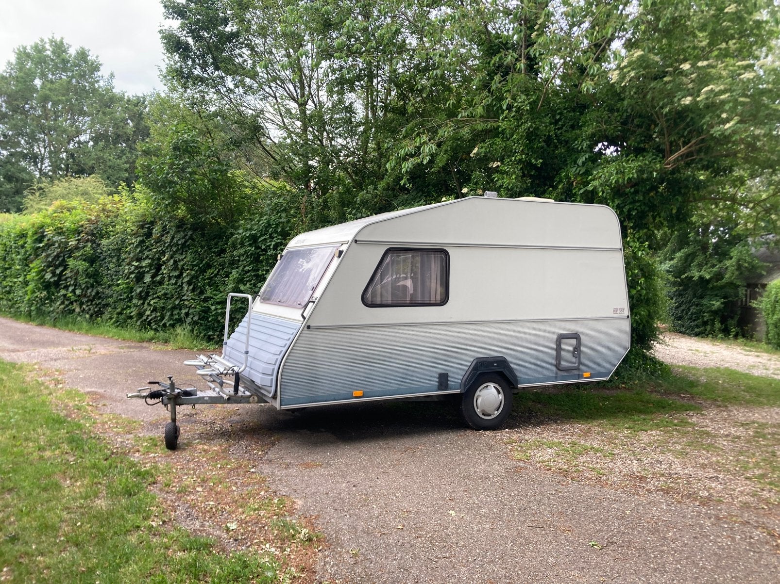 Kip Ecu-Line caravan met grote en kleine luifel, Caravans en Kamperen, Caravans, Rondzit, Kip, Particulier, Luifel
