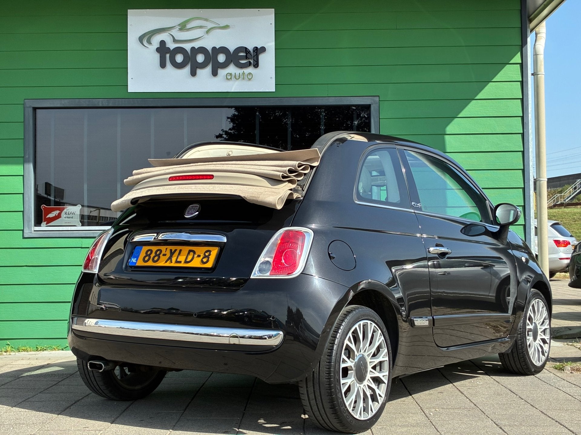 Fiat 500 C 0.9 TwinAir Lounge|Cabrio|Navigatie|Climatronic|C, Euro 5, 86 pk, Gebruikt, 31 €/maand
