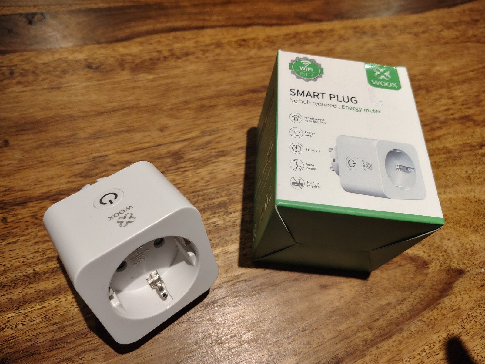 Woox wifi smart plug schakelbaar stopcontact (R6113), Ophalen of Verzenden, Zo goed als nieuw