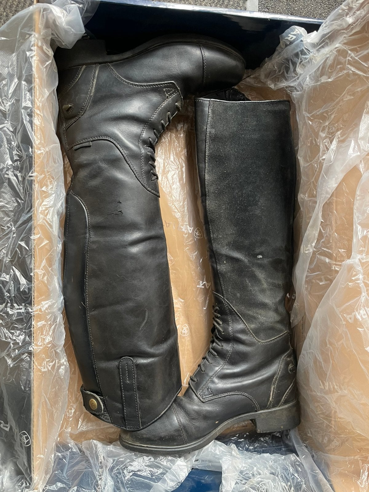 Ariat bromont H2O rijlaarzen, Dieren en Toebehoren, Dressuur, Ophalen of Verzenden, Zwart, Schoeisel