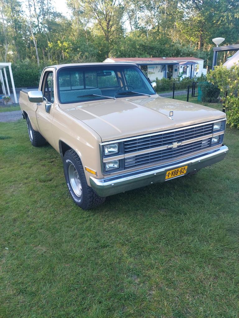 CHEVROLET C20 1984 7.4 LTR OLDTIMER LPG, 285 pk, Particulier, 7446 cc, Geïmporteerd