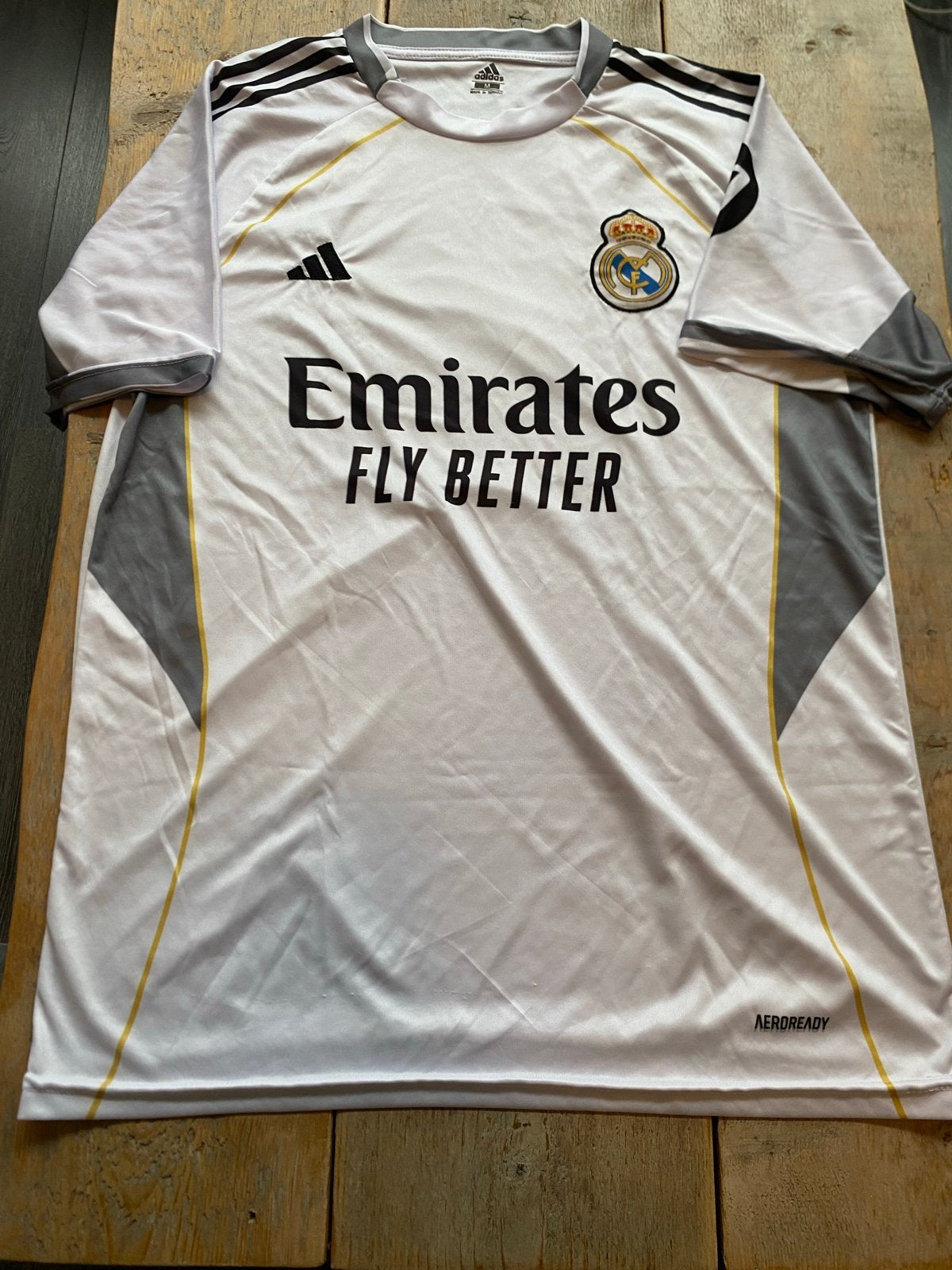 Real Madrid Thuisshirt Maat M, Maat M, Ophalen of Verzenden, Zo goed als nieuw, Shirt