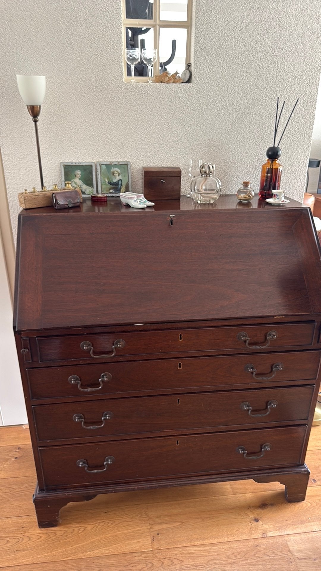 Antiek secretaire in perfecte staat, Ophalen