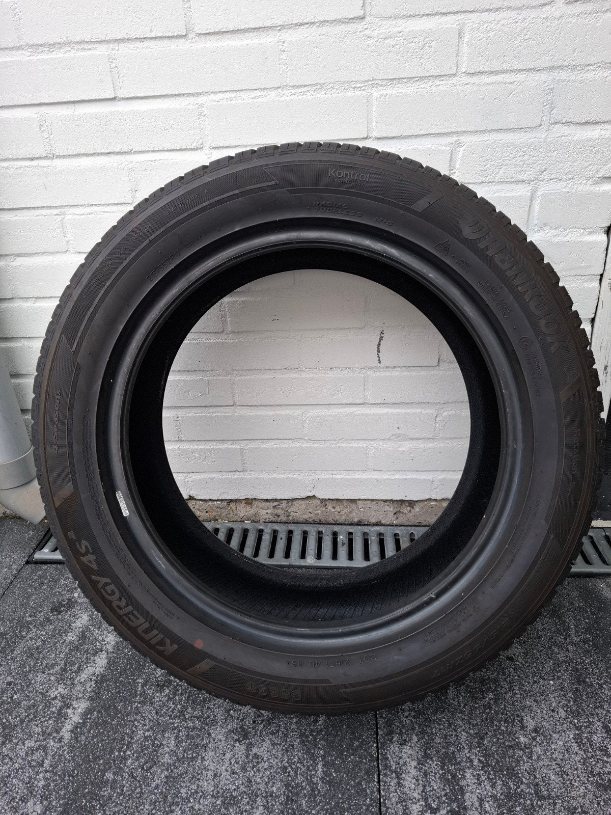 1x Hankook allseason band 215/55/17, Ophalen
