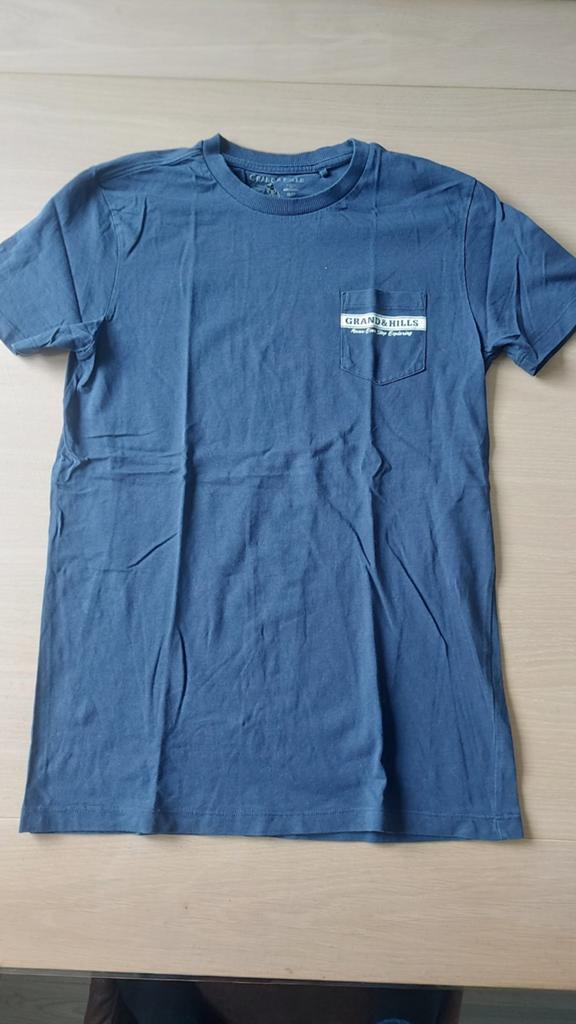 Heren T-shirt met borstzakje - Maat 176, Kinderen en Baby's, Kinderkleding | Maat 176, Ophalen of Verzenden, Zo goed als nieuw