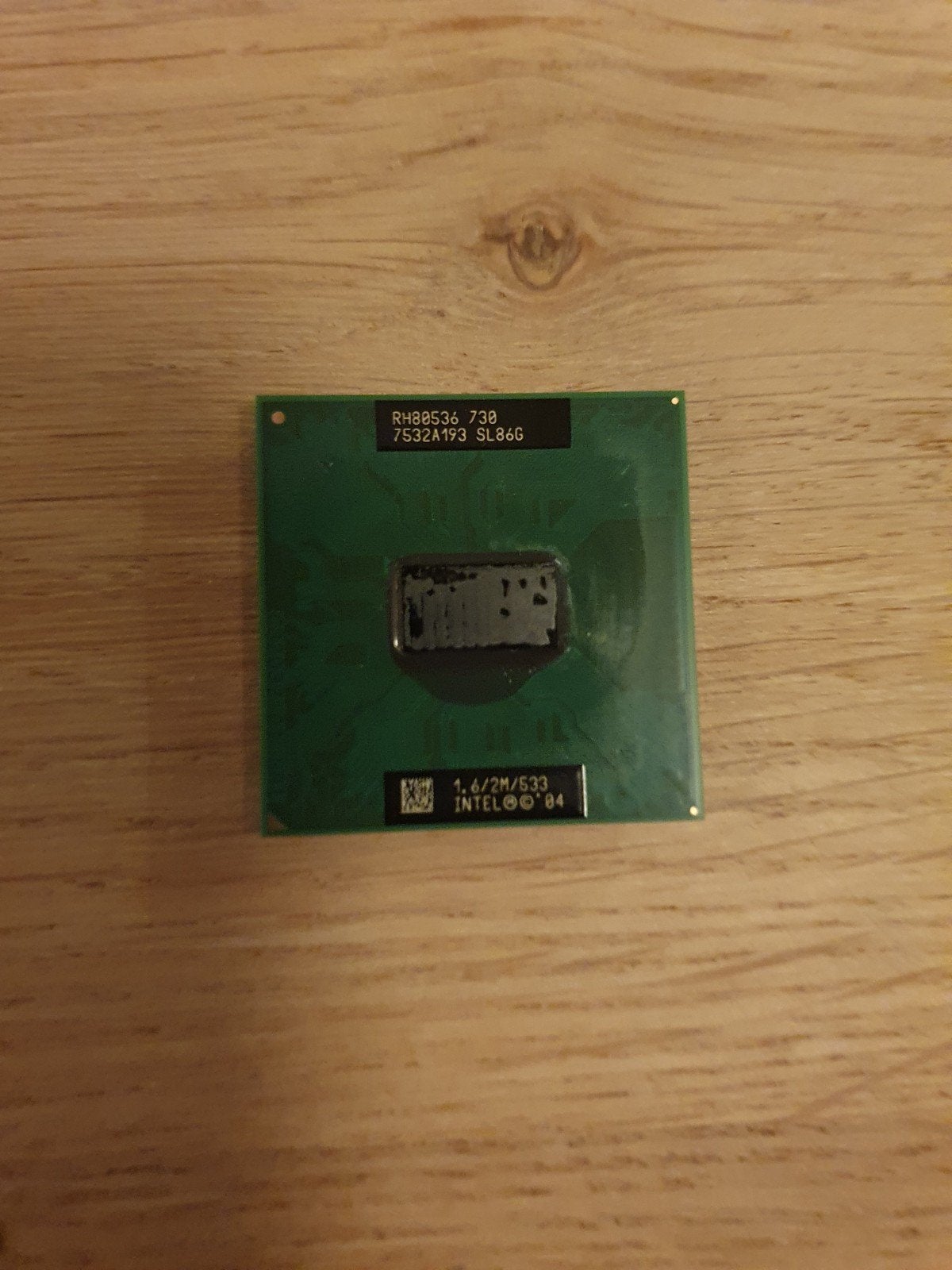Intel Pentium M 730 voor laptop uit 2005/2006, Computers en Software, Ophalen, Intel Pentium M 730, Minder dan 2 Ghz, Socket 479