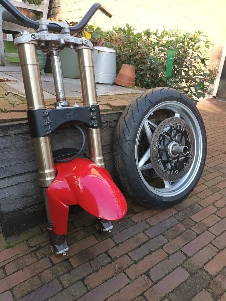 Marzocchi MV Augusta Streetfight Cafe racer voorvork ceriani, Ophalen