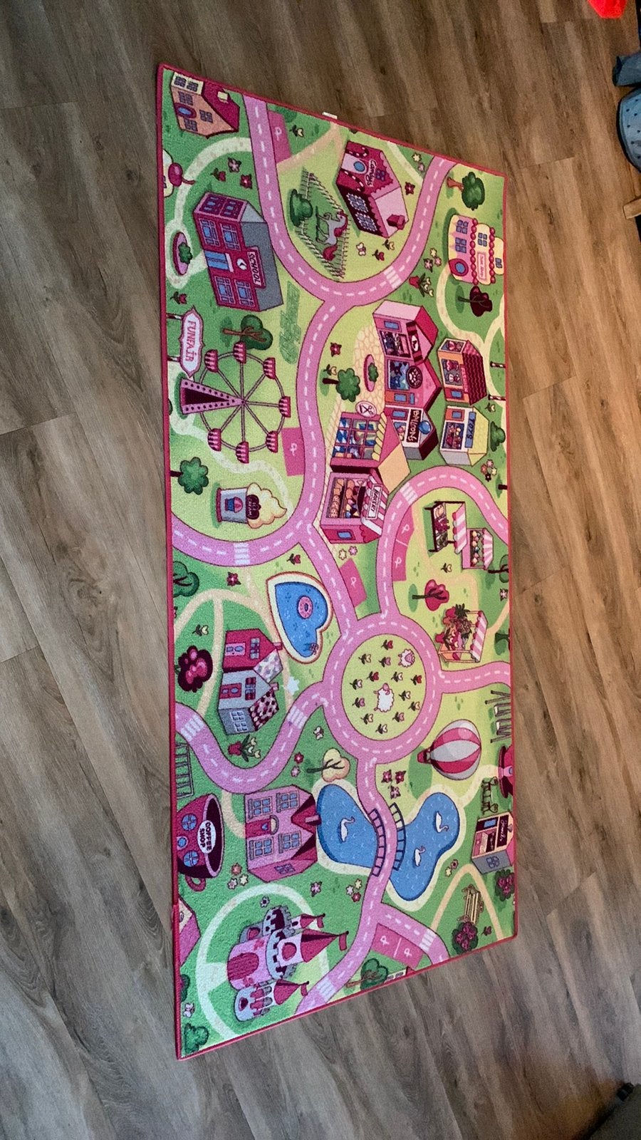Roze auto speelkleed, Kinderen en Baby's, Ophalen