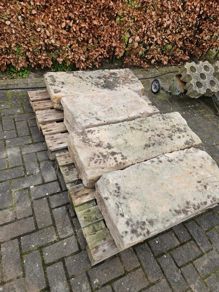 Bentheimer stenen, Ophalen, Gebruikt, Natuurstenen