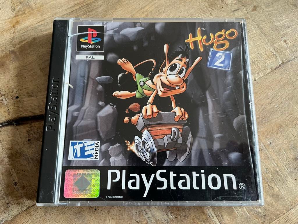 Hugo 2 - PlayStation 1, Spelcomputers en Games, Games | Sony PlayStation 1, Avontuur en Actie, Gebruikt, Ophalen of Verzenden