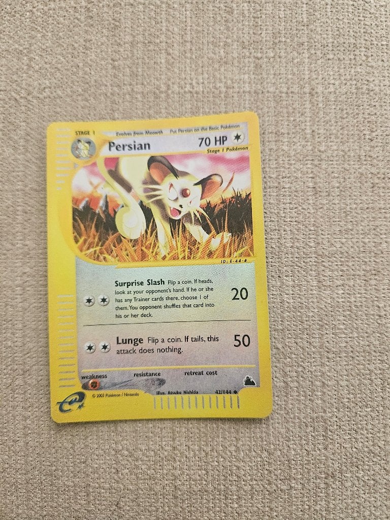 Persian reverse-holo skyridge, Ophalen of Verzenden, Zo goed als nieuw, Losse kaart
