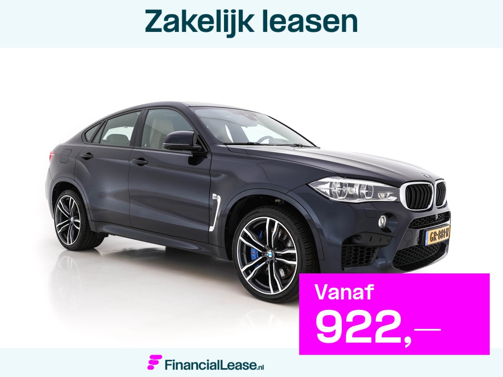 BMW X6 M Sport-Pack Innovation-Pack [ CHIP-TUNING 680-PK/850, Automaat, Gebruikt, 8 cilinders, Zwart