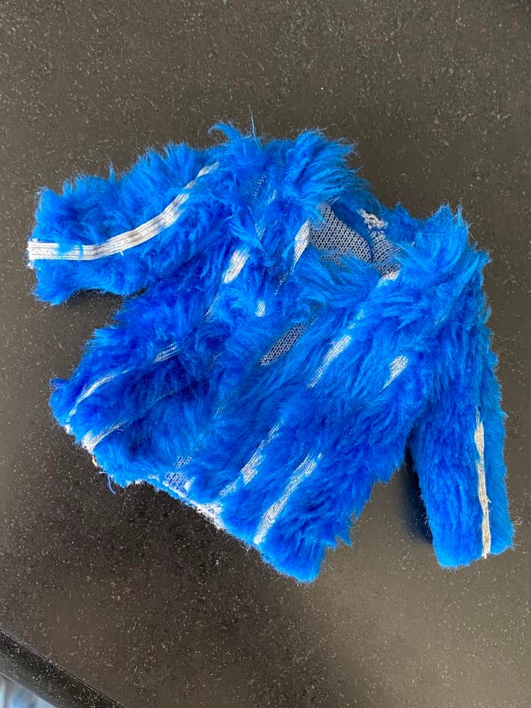 Vintage Barbie Superstar jas imitatie bont 1979 Mattel, Ophalen of Verzenden, Kleertjes
