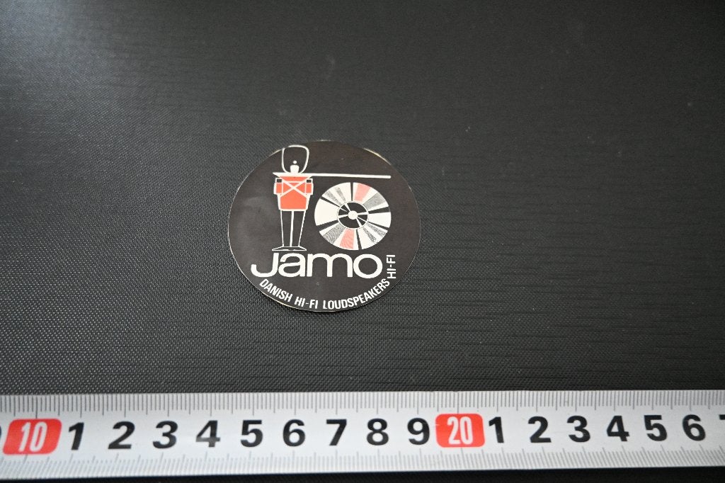 sticker JAMO Danish hi-fi loudspeakers, Ophalen of Verzenden, Zo goed als nieuw