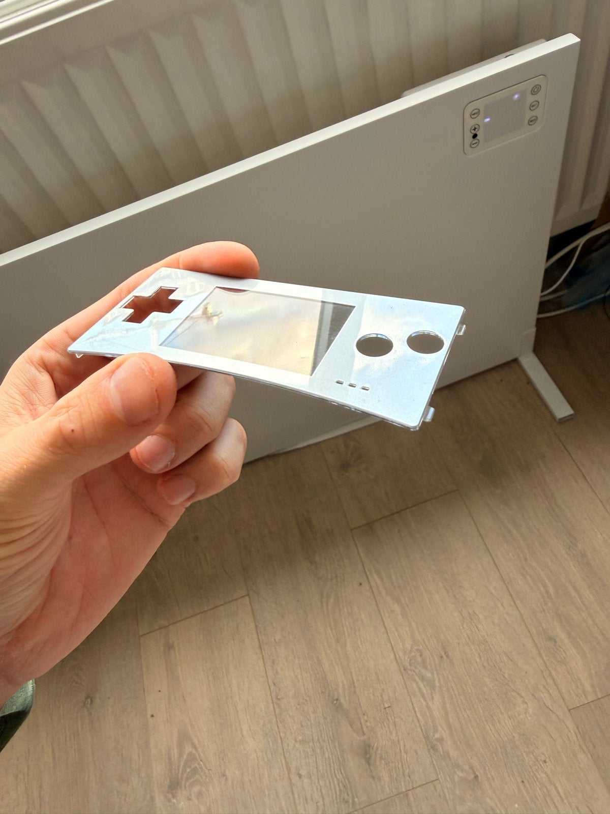 Game Boy Micro Zilver front, doos, boekjes en USB-C lader, Spelcomputers en Games, Ophalen of Verzenden, Zo goed als nieuw, Game Boy Micro