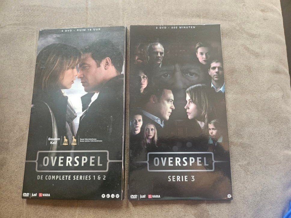Overspel - Complete Series 1, 2 & 3 (DVD Boxset), Gebruikt, Boxset, Actiethriller, Ophalen of Verzenden