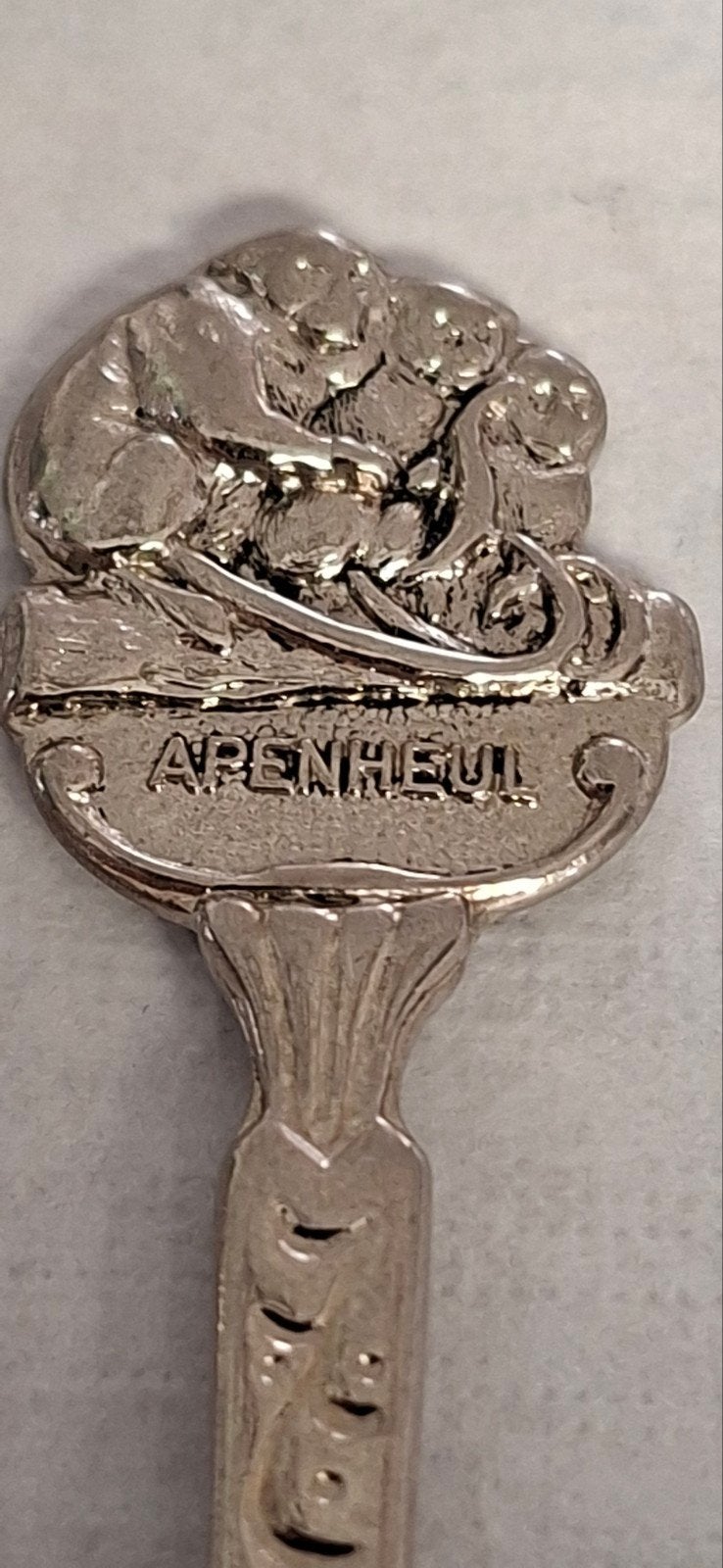 Verzilverde theelepel Apenheul, Ophalen of Verzenden