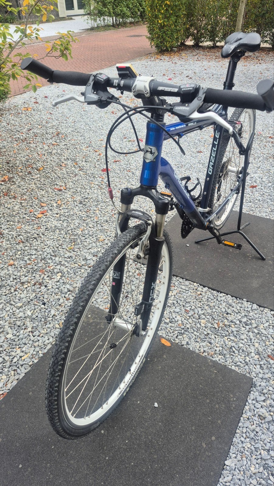 Gazelle XR hybride herenfiets, framemaat 60, Ophalen, 28 inch, Gebruikt, Vering
