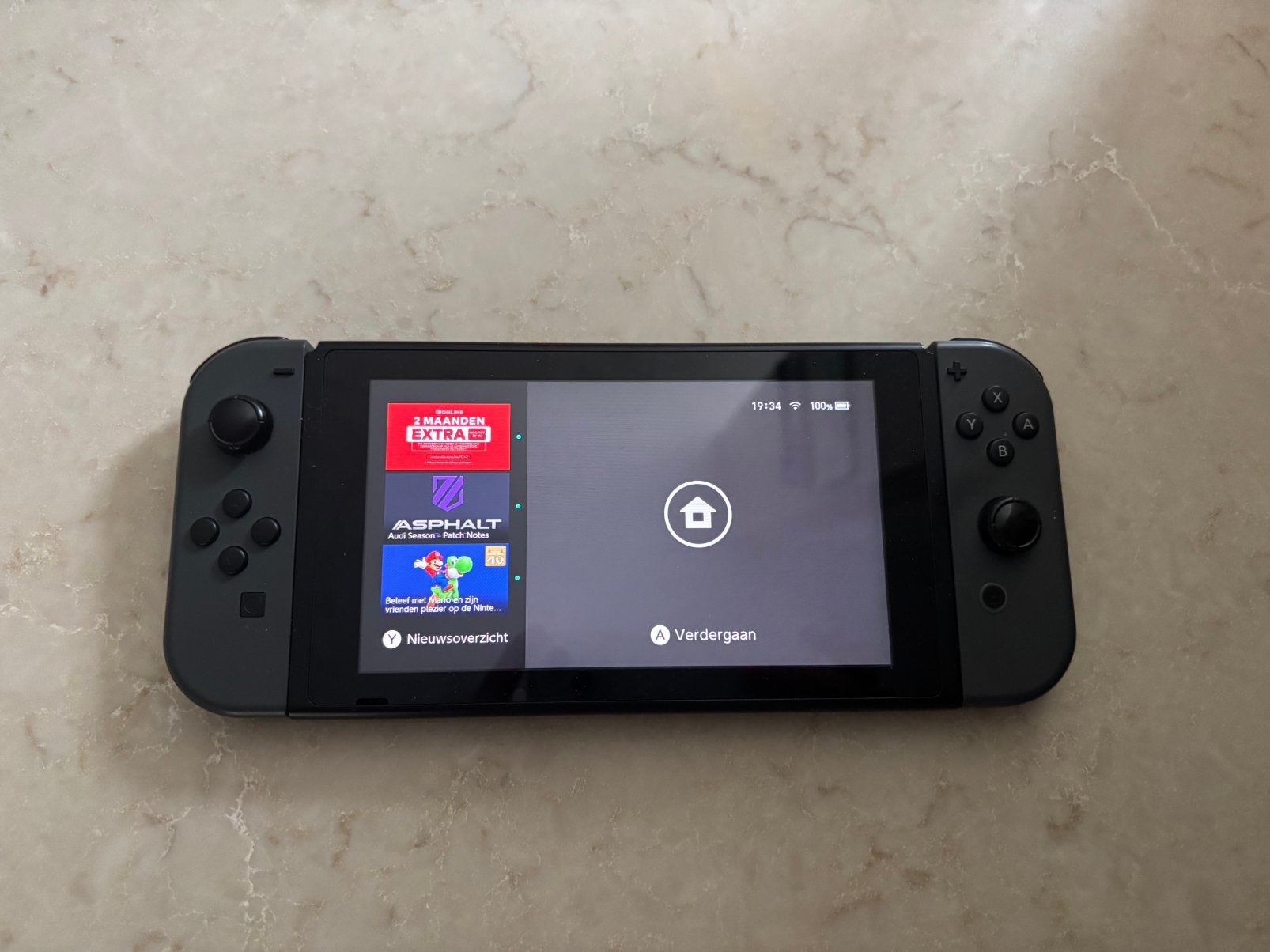 Nintendo switch 1 black, Ophalen of Verzenden, Zo goed als nieuw, Met 1 controller, Switch Original