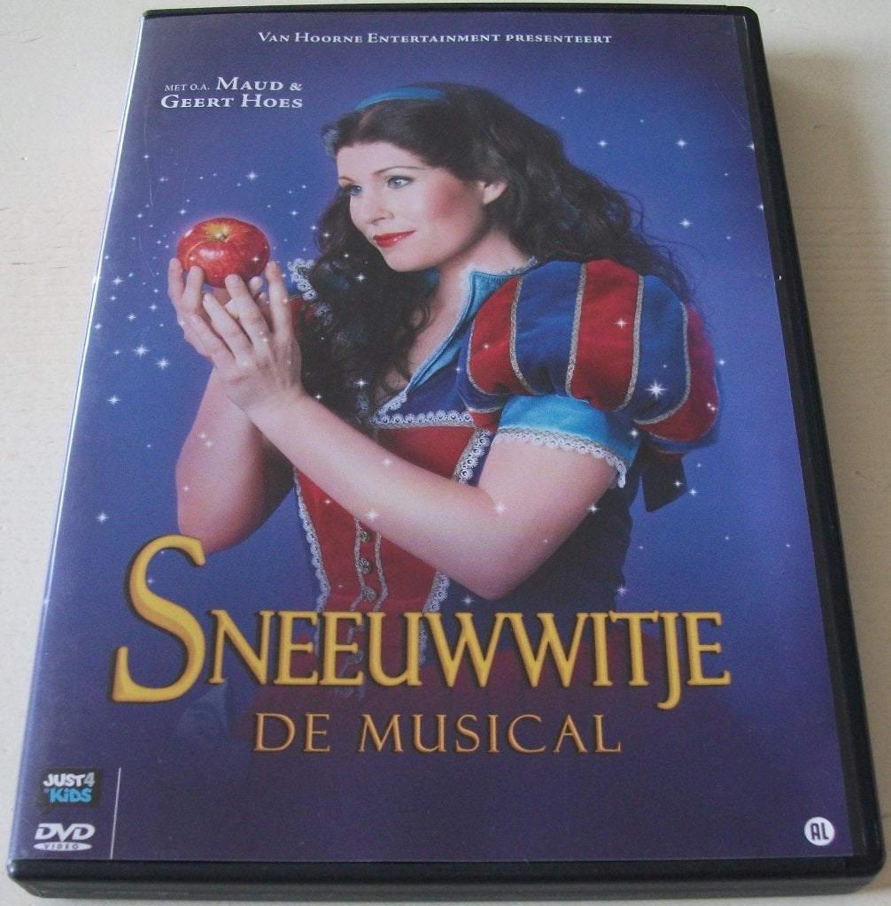 Dvd *** SNEEUWWITJE *** De Musical, Show, Alle leeftijden, Zo goed als nieuw, Familie
