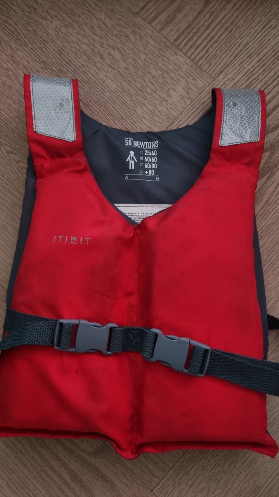 ITIWIT Zwemvest 40-60 kg - Gebruikt maar goed, Ophalen of Verzenden, Gebruikt