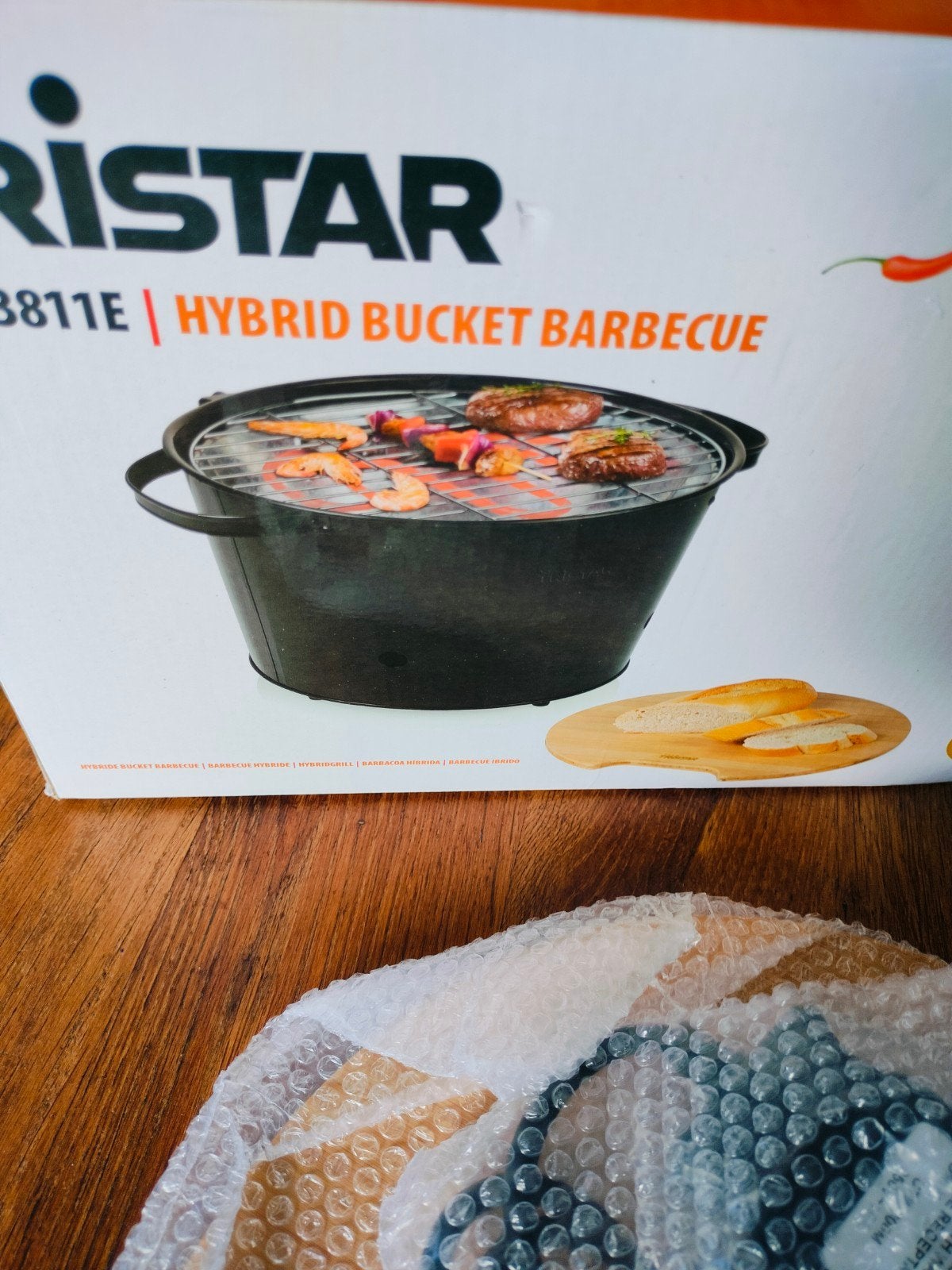 Tristar Hybrid Bucket Barbecue - Nieuw in doos, Ophalen of Verzenden, Nieuw, Tristar
