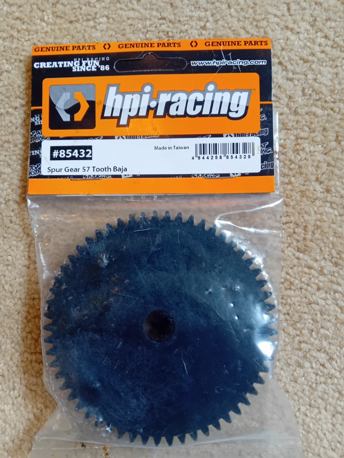 HPI Spur Gear 57 Tanden Baja - Nieuw in verpakking, Nieuw, Onderdeel, Overige schalen, Overige typen