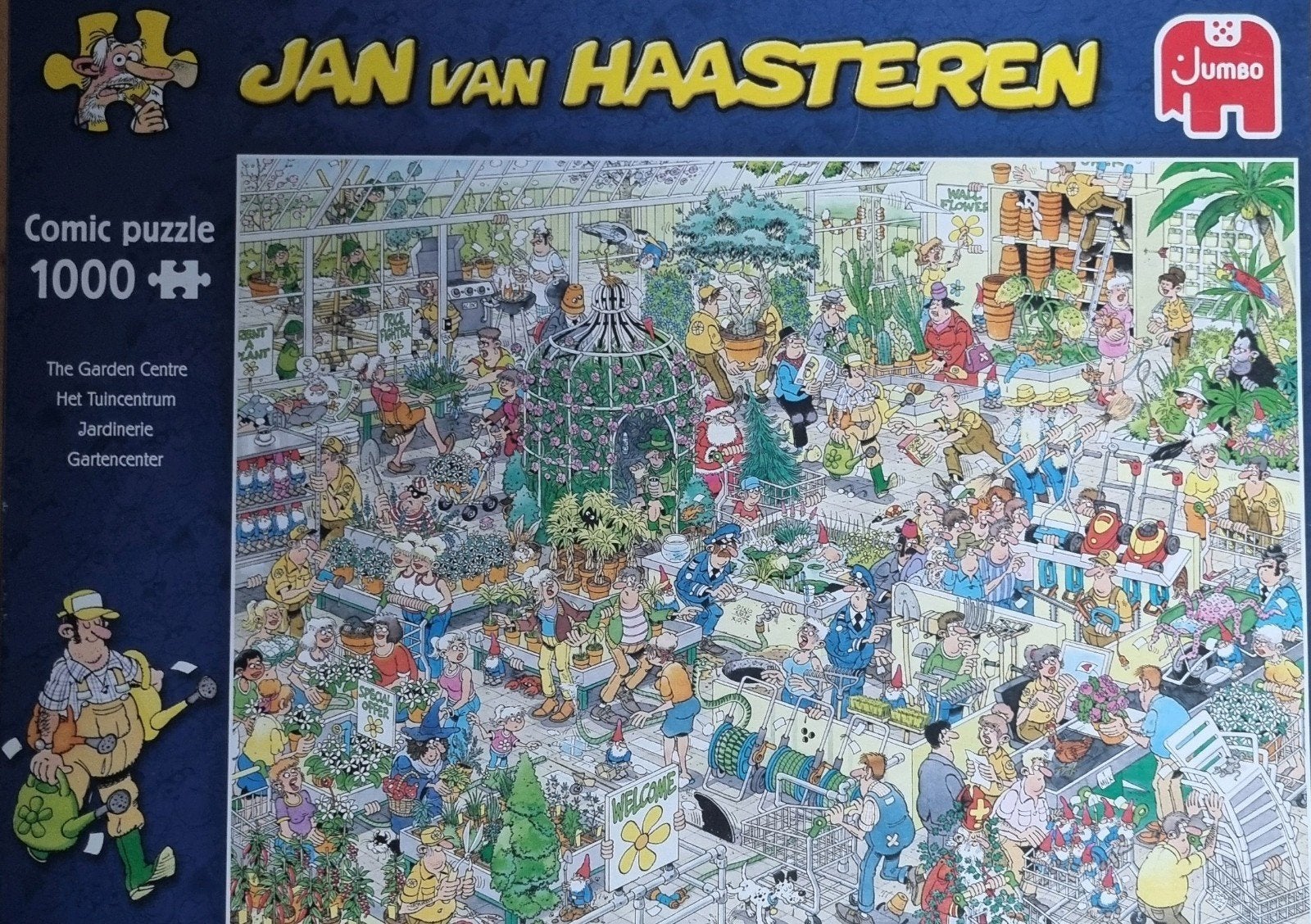 JvH puzzel Tuincentrum, Ophalen of Verzenden, 500 t/m 1500 stukjes, Zo goed als nieuw