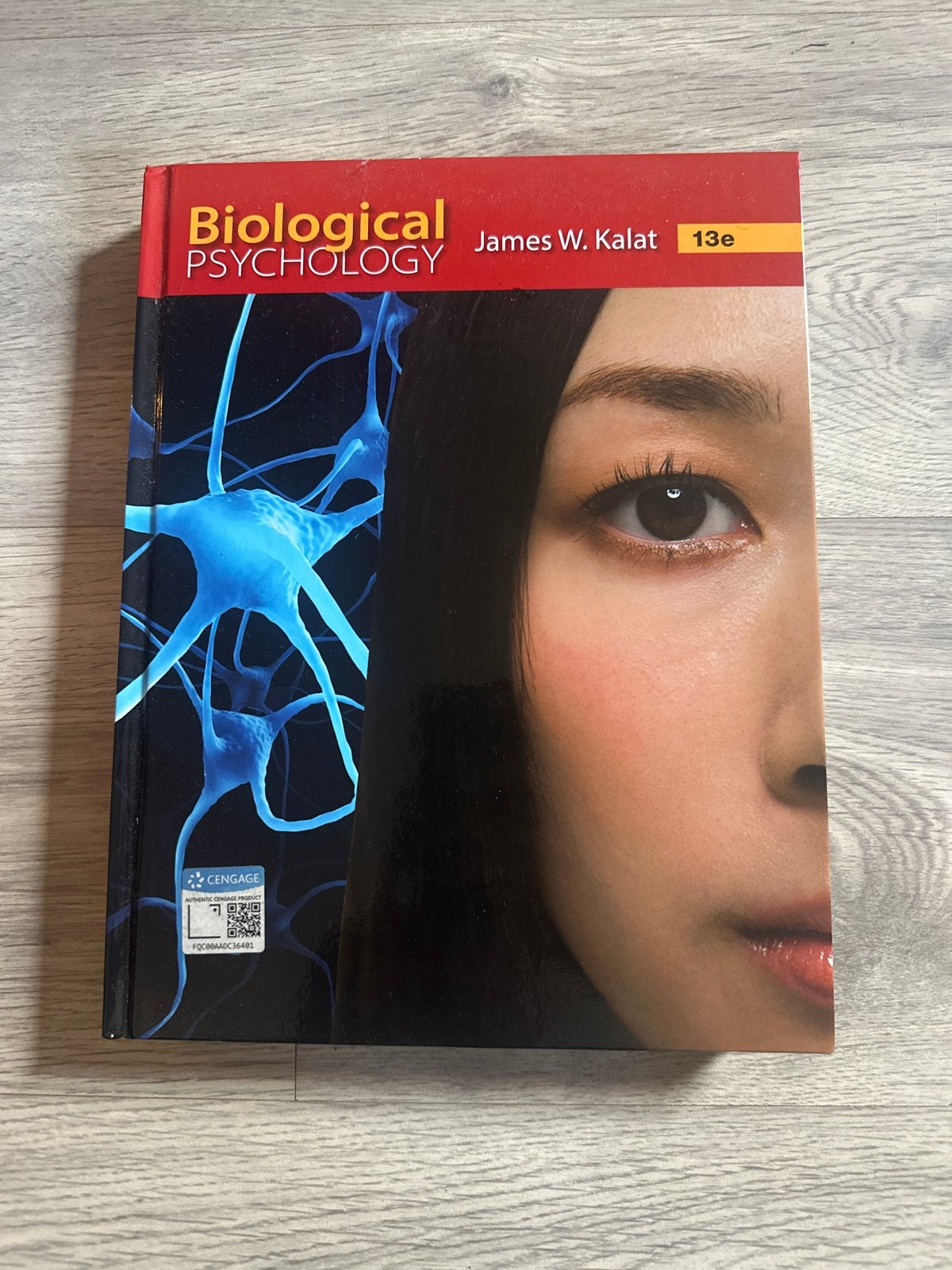 Biological Psychology - James W. Kalat 13e, Ophalen, Gamma, Zo goed als nieuw, HBO