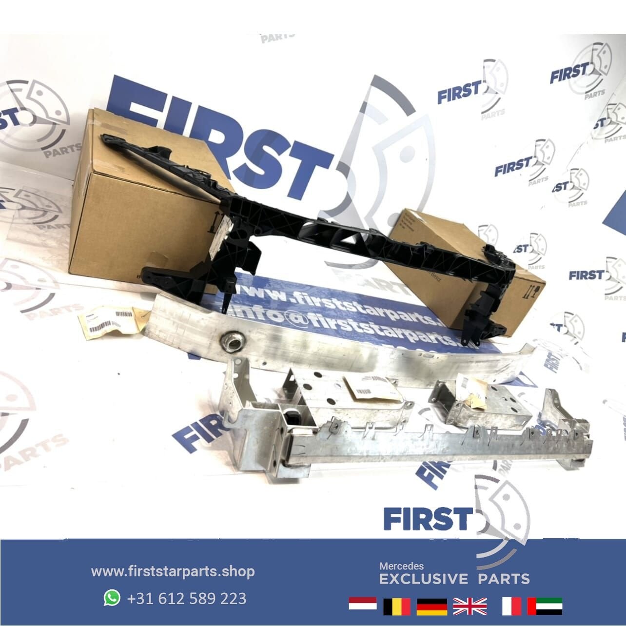 W177 V177 AMG VOORFRONT SET Mercedes A KLASSE 2018-2020 A45s, Gebruikt, -, Voor, Ophalen of Verzenden