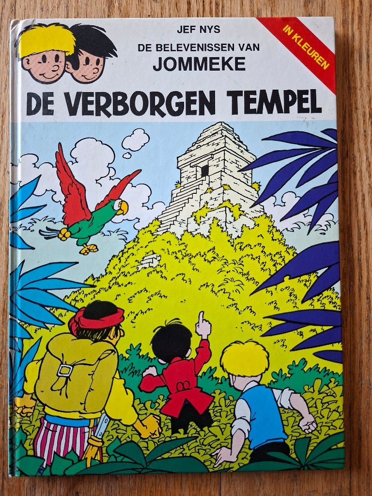 Jommeke hardcover Verborgen Tempel 1976 Jef Nys HC, Boeken, Eén stripboek, Ophalen of Verzenden, Gelezen, Jef Nys