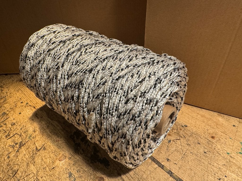 SCHRIKKOORD 6mm/200mtr polyester 16x geleiding !