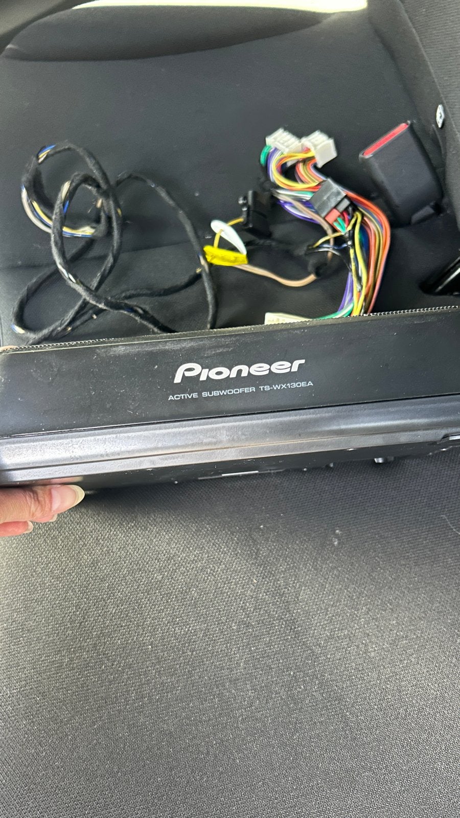Pioneer actieve subwoofer TS-WX130EA, Ophalen of Verzenden, Gebruikt