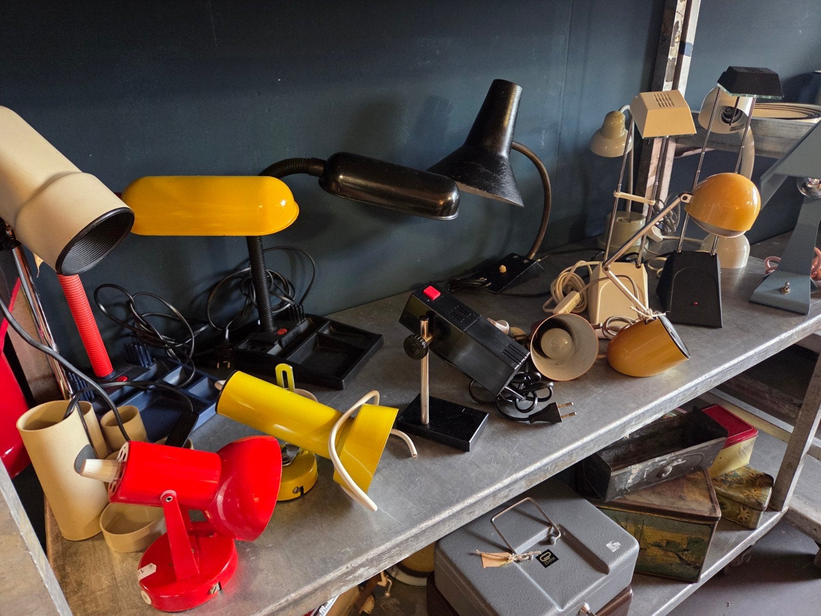partij vintage retro lampen, Ophalen, Huis en Inrichting