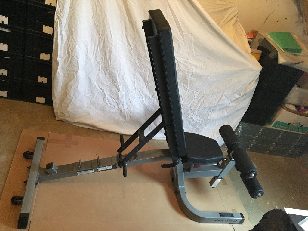 Body-Solid GFID-71 Heavy Duty Verstelbare Fitnessbank, Ophalen, Benen, Overige typen, Zo goed als nieuw