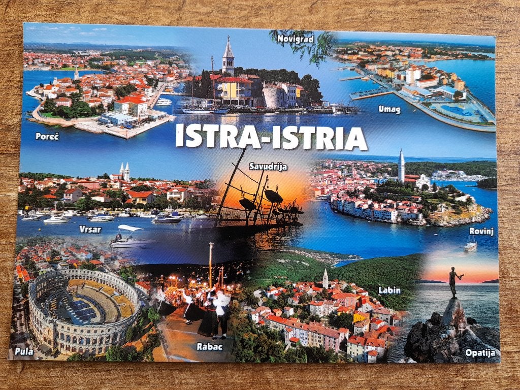 NIEUW ANSICHTKAART ISTRA-ISTRIA, POREC-PARENZO, EUFRAZIJEVA, Ophalen of Verzenden, 1980 tot heden, Ongelopen