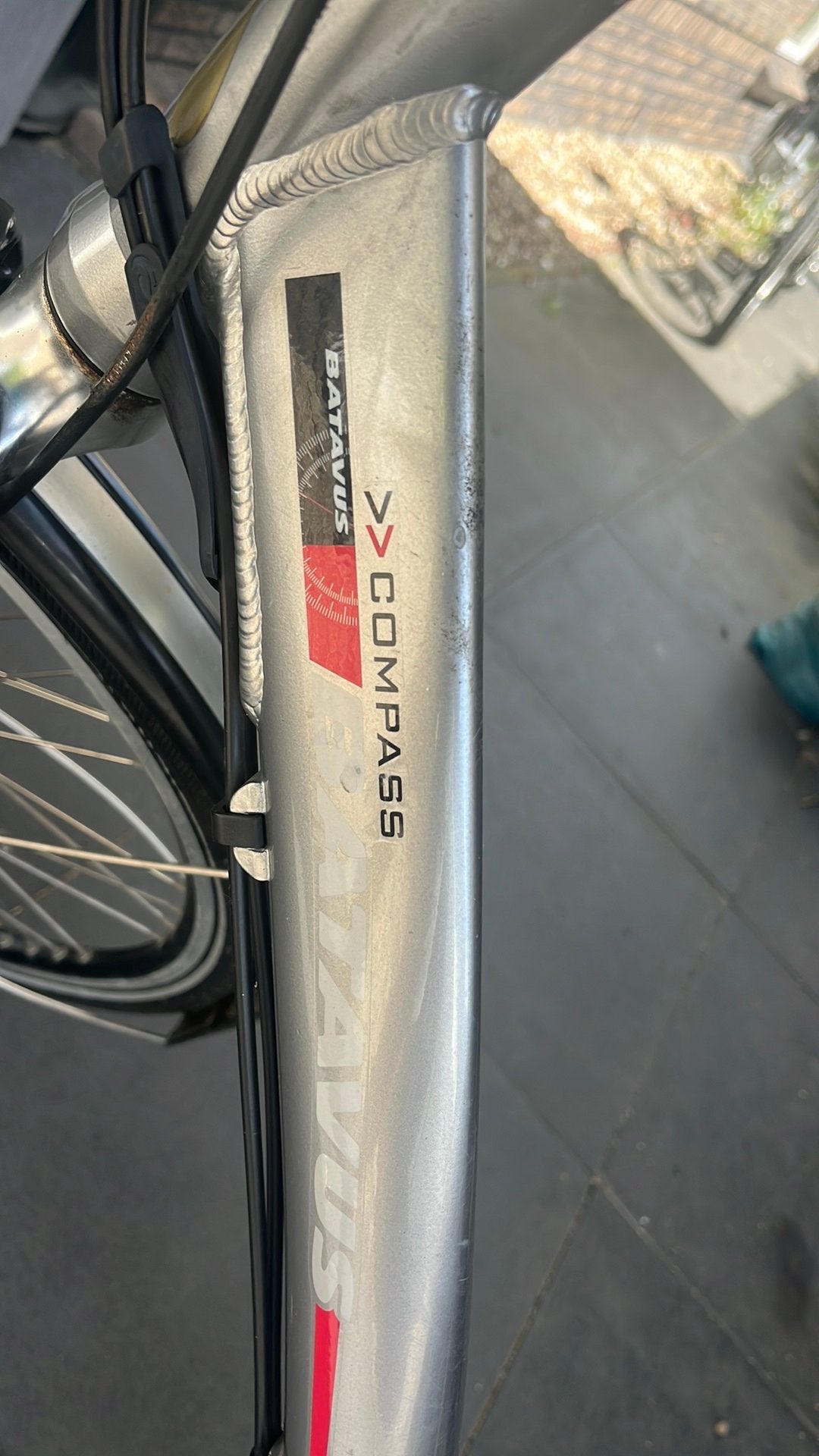Damesfiets 18v, Ophalen, 28 inch, Gebruikt, Batavus