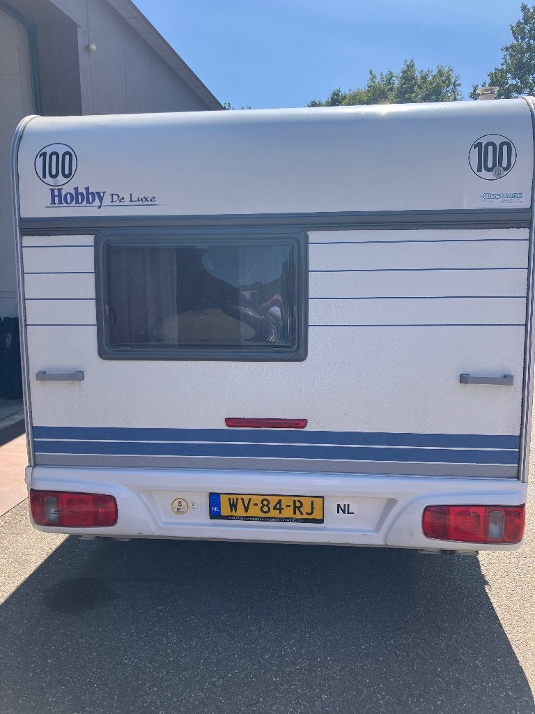 Hobby 440 de Luxe Caravan   Nieuwe Voortent & luifel, Caravans en Kamperen, Hobby, Treinzit, Tot en met 4, 1000 - 1250 kg
